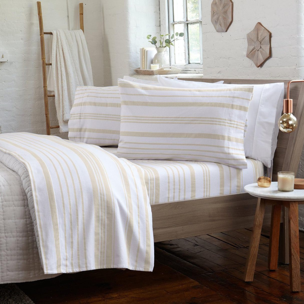 4-Piece Turkish Cotton Flannel Sheet - Raye Collection