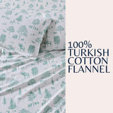4-Piece Turkish Cotton Flannel Sheet - Stratton Collection