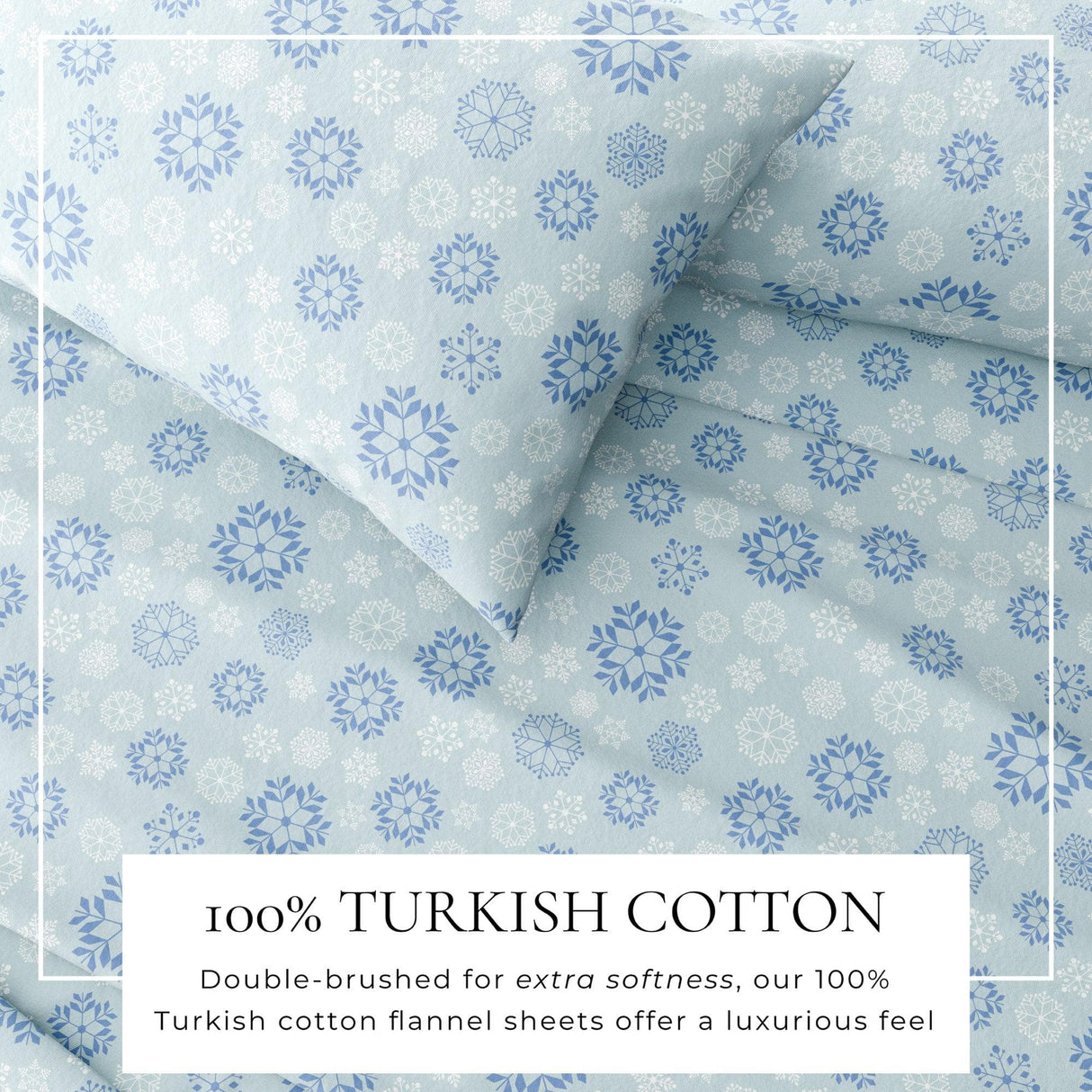 4-Piece Turkish Cotton Flannel Sheet - Stratton Collection