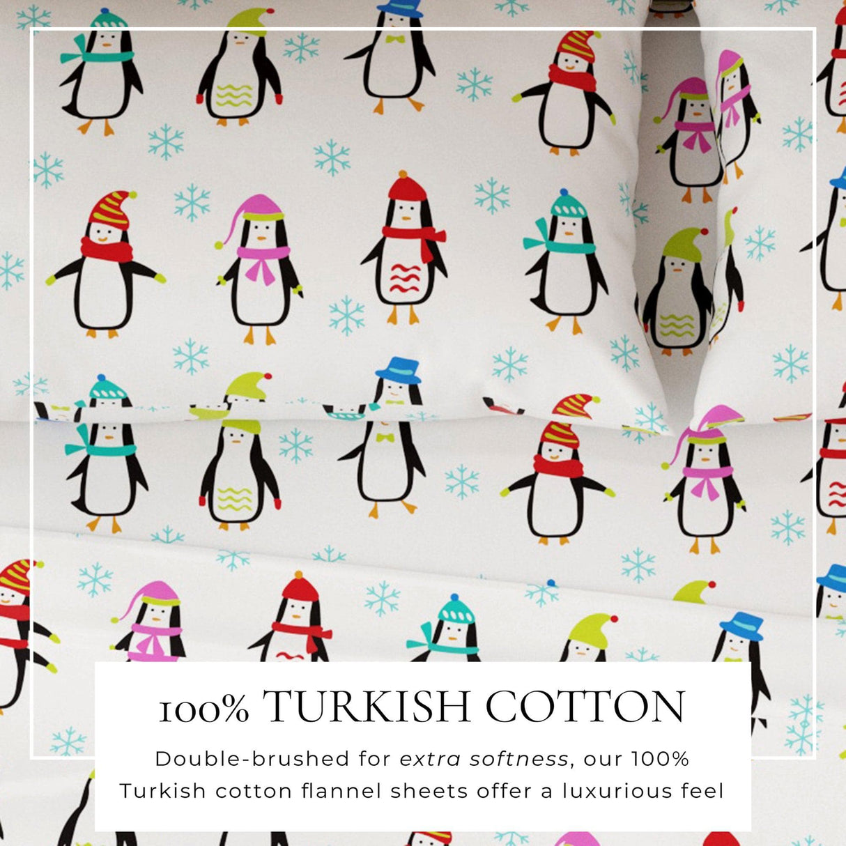 4-Piece Turkish Cotton Flannel Sheet - Stratton Collection