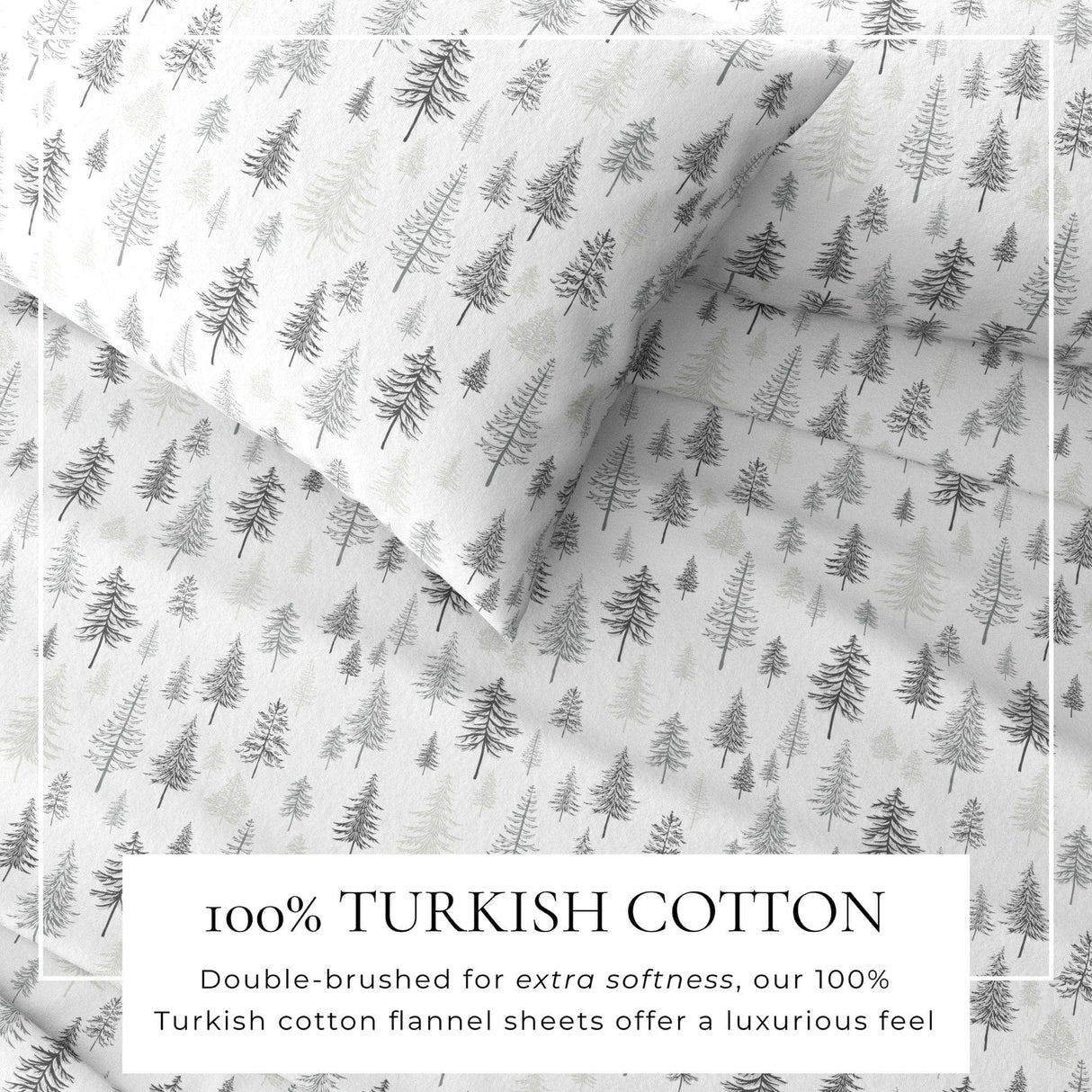 4-Piece Turkish Cotton Flannel Sheet - Stratton Collection