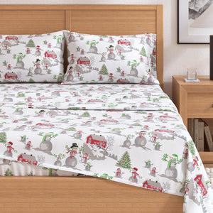 4-Piece Turkish Cotton Flannel Sheet - Stratton Collection
