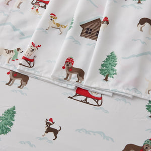4-Piece Lodge Microfiber Sheet - Mountain Ridge Collection