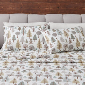 4-Piece Lodge Microfiber Sheet - Mountain Ridge Collection