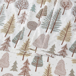 4-Piece Lodge Microfiber Sheet - Mountain Ridge Collection