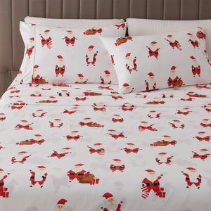 4-Piece Lodge Microfiber Sheet - Mountain Ridge Collection