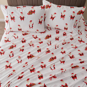 4-Piece Lodge Microfiber Sheet - Mountain Ridge Collection