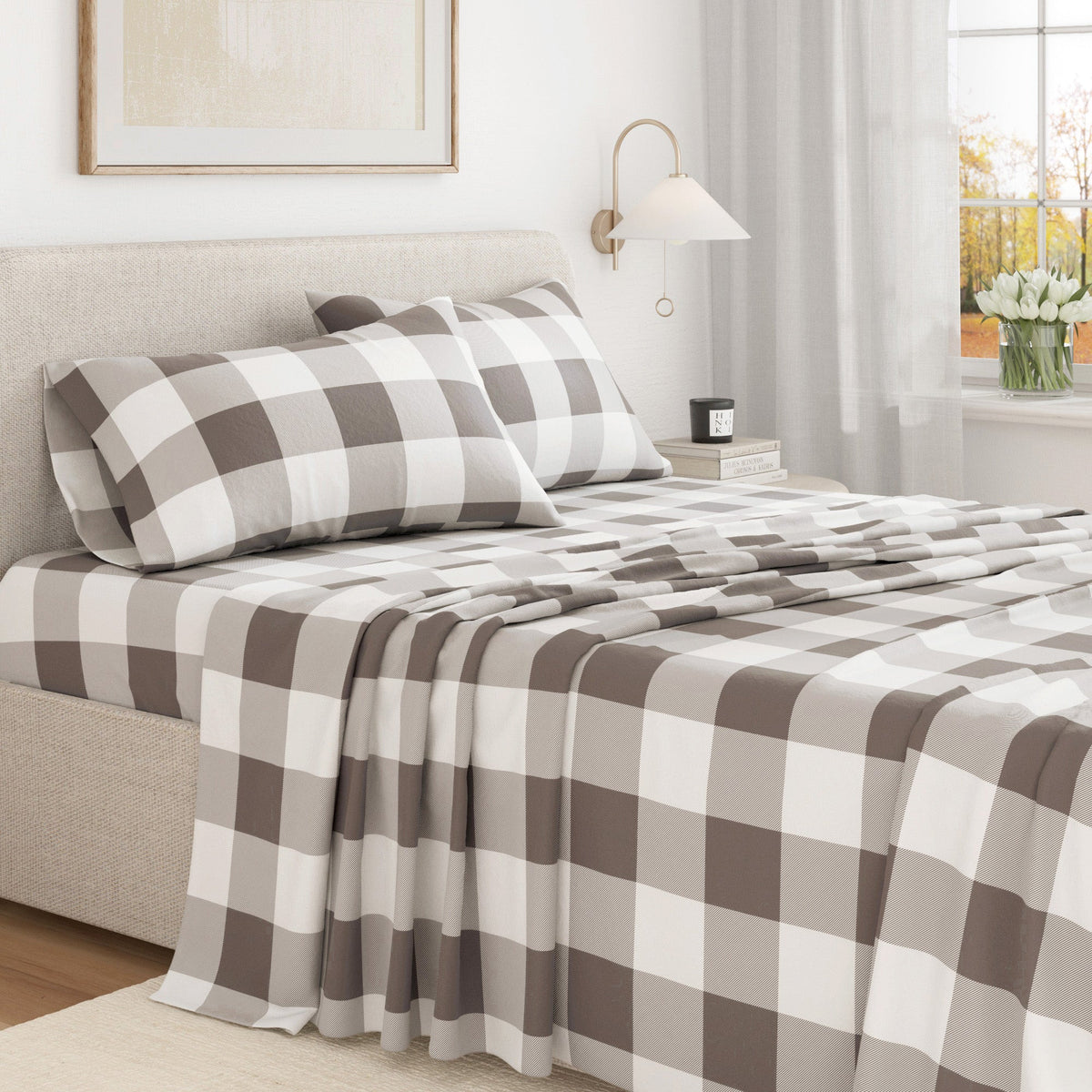 Great Bay Home Turkish Cotton Flannel Sheet - view 9
