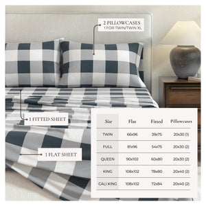Great Bay Home Turkish Cotton Flannel Sheet - view 12