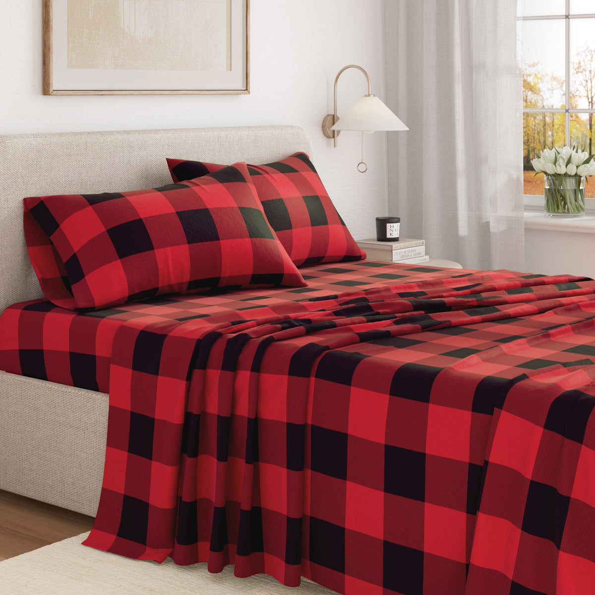 Great Bay Home Turkish Cotton Flannel Sheet - view 19