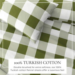 Great Bay Home Turkish Cotton Flannel Sheet - view 22
