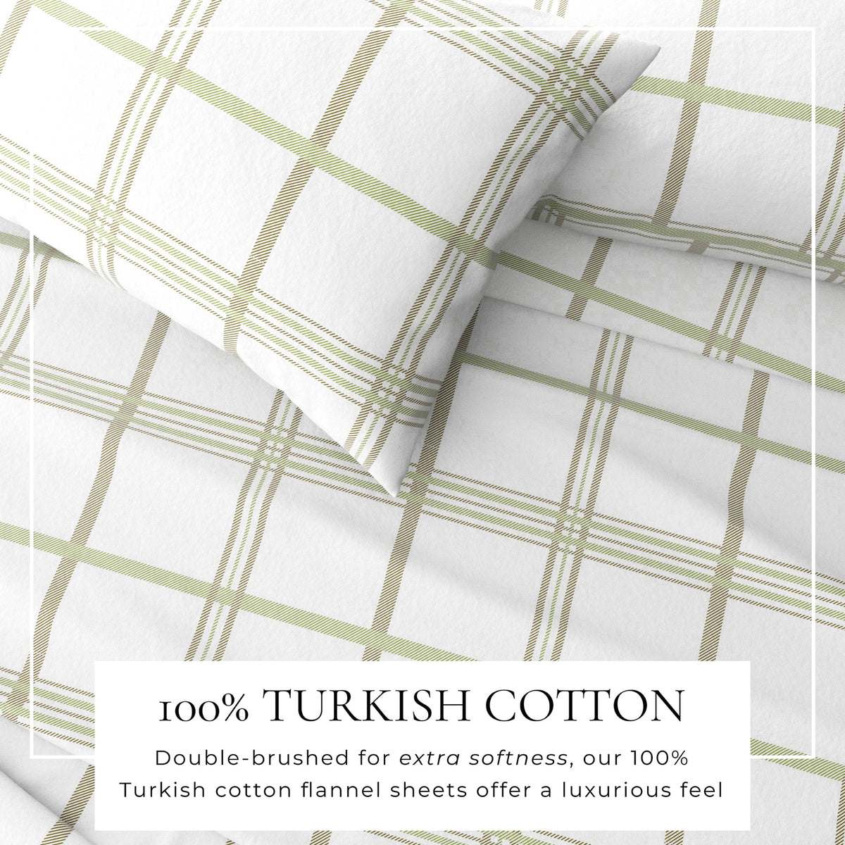 Great Bay Home Turkish Cotton Flannel Sheet - view 29