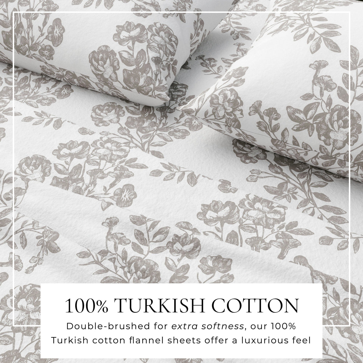Great Bay Home Turkish Cotton Flannel Sheet - view 36