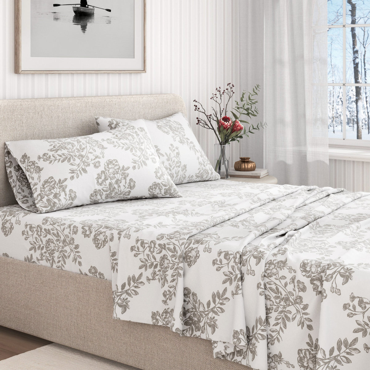 Great Bay Home Turkish Cotton Flannel Sheet - view 39