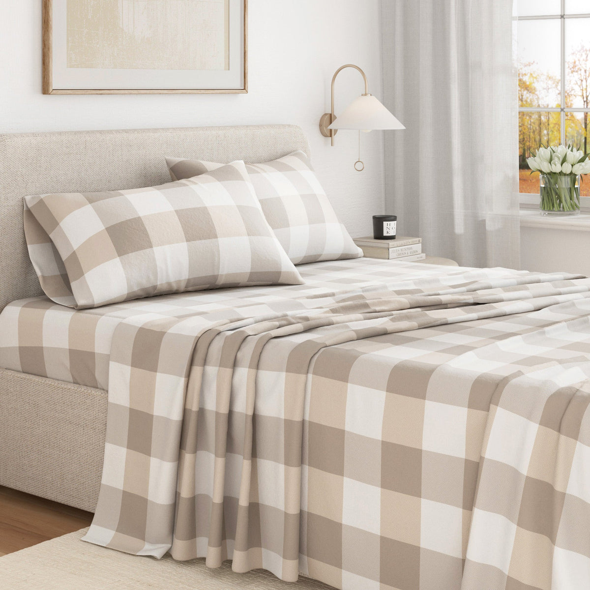 Great Bay Home Turkish Cotton Flannel Sheet - view 4