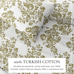 Great Bay Home Turkish Cotton Flannel Sheet - view 47