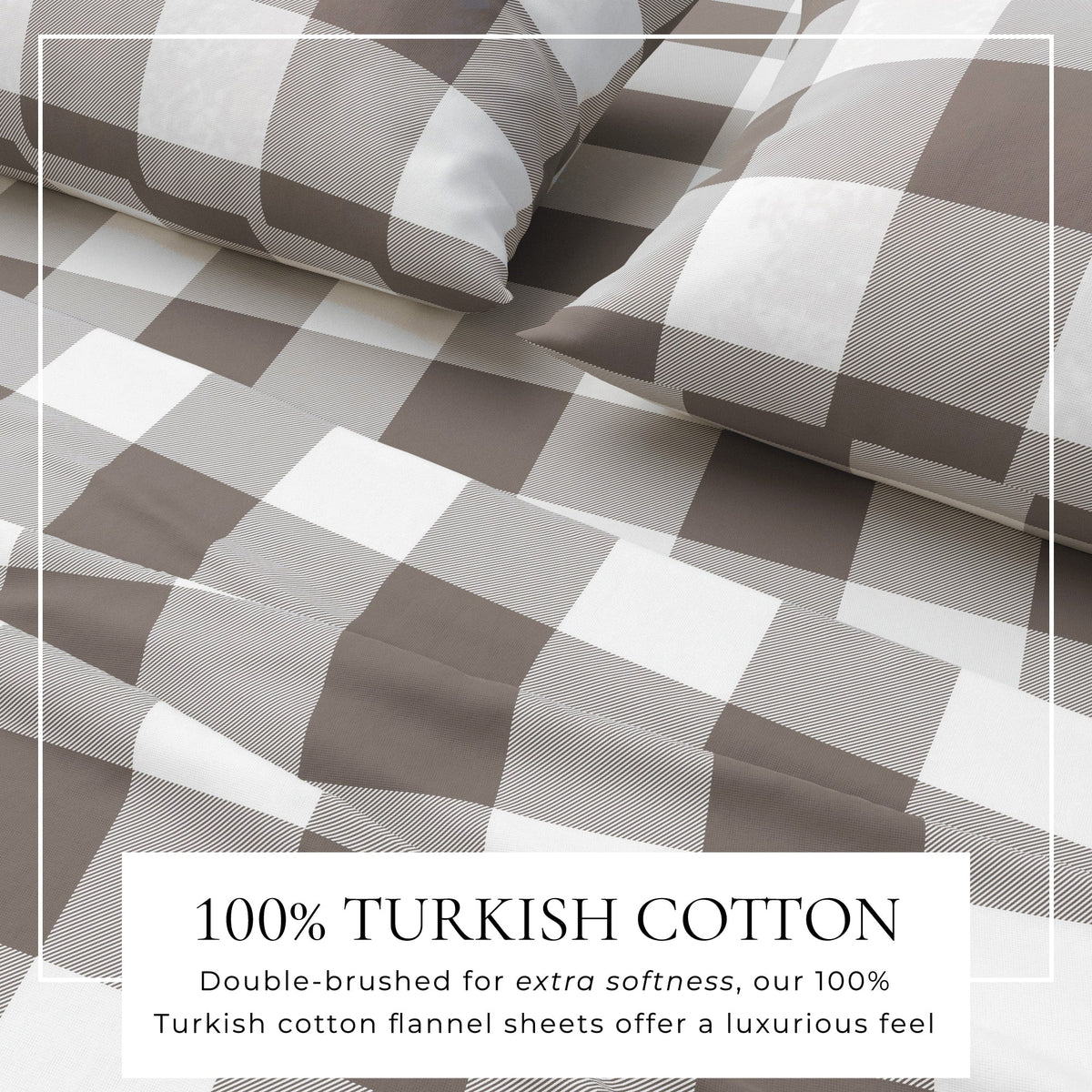 Great Bay Home Turkish Cotton Flannel Sheet - view 6