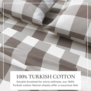 Great Bay Home Turkish Cotton Flannel Sheet - view 6