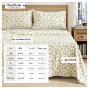 Great Bay Home Turkish Cotton Flannel Sheet - view 72
