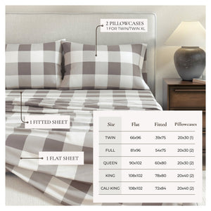 Great Bay Home Turkish Cotton Flannel Sheet - view 7