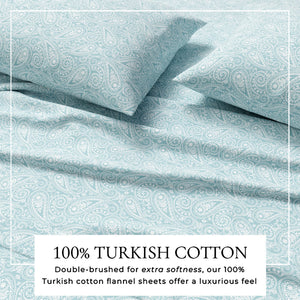Great Bay Home Turkish Cotton Flannel Sheet - view 78