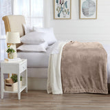 Velvet Plush Sherpa Luxury Bed Blanket - Kinsley Collection