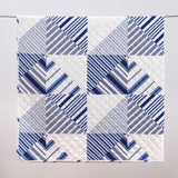 3-Piece Navy Stripe Quilt - Midnight Bay Collection