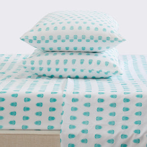4-Piece Coastal Microfiber Sheet Set - Nantucket Collection