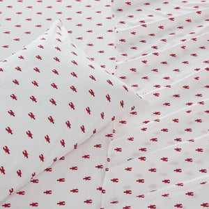 4-Piece Coastal Microfiber Sheet Set - Nantucket Collection