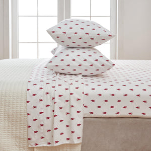 4-Piece Coastal Microfiber Sheet Set - Nantucket Collection