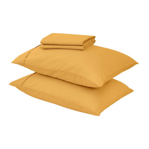 4 Piece Solid Microfiber Sheet Set - Amara Collection