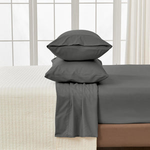 4 Piece Solid Microfiber Sheet Set - Amara Collection