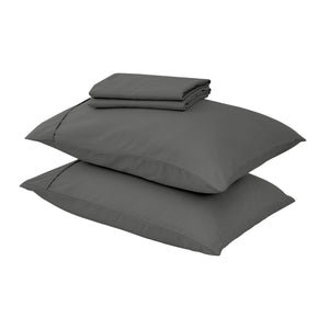 4 Piece Solid Microfiber Sheet Set - Amara Collection