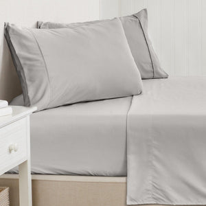 4 Piece Solid Microfiber Sheet Set - Amara Collection