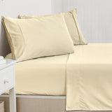 4 Piece Solid Microfiber Sheet - Amara Collection