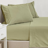 4 Piece Solid Microfiber Sheet - Amara Collection