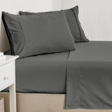 4 Piece Solid Microfiber Sheet - Amara Collection