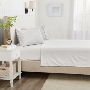 4 Piece Solid Microfiber Sheet Set - Amara Collection