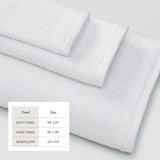 Cotton Textured Bath Towel Set - Acacia Collection