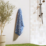 Oversized Retro Printed Beach Towel - St. Barts Collection