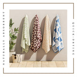 Oversized Retro Printed Beach Towel - St. Barts Collection