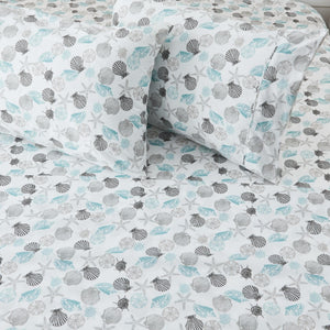 4-Piece Coastal Microfiber Sheet - Newport Collection