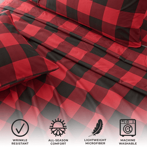 4 Piece Microfiber Sheet Set - Baylor Collection