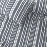 4-Piece Striped Microfiber Sheet Set - Elouise Collection