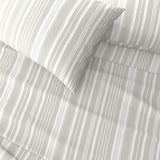 4-Piece Striped Microfiber Sheet Set - Elouise Collection