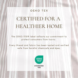 4-Piece Striped Microfiber Sheet Set - Elouise Collection