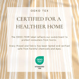 4-Piece Striped Microfiber Sheet Set - Elouise Collection