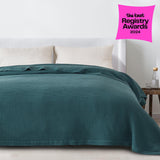 100% Cotton Waffle Weave Blanket - Mikala Collection