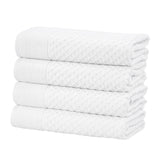 Cotton Diamond Waffle Weave Bath Towel Set - Grayson Collection