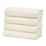 Cotton Diamond Waffle Weave Bath Towel Set - Grayson Collection